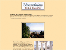 Tablet Screenshot of grandviewbedandbreakfast.com